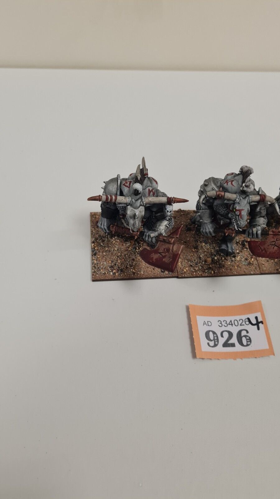 Warhammer Beastmen Bullgor X 3 Well Painted