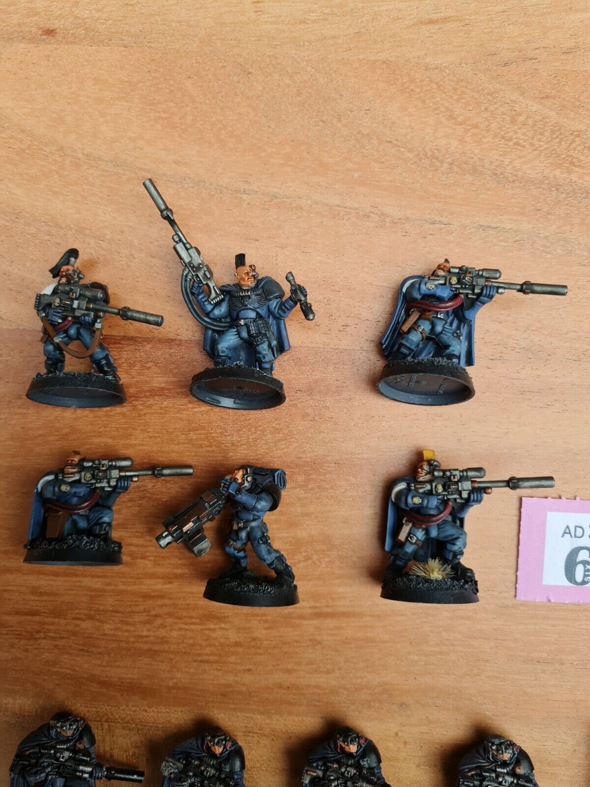 Warhammer 40k Space Marine Snipers Metal And Plastic