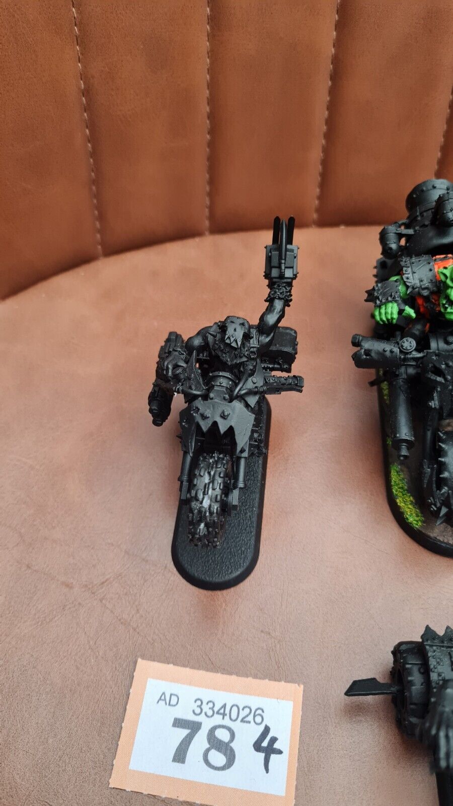 Warhammer 40k Forgeworld Ork Warboss + Nobz On Bikes