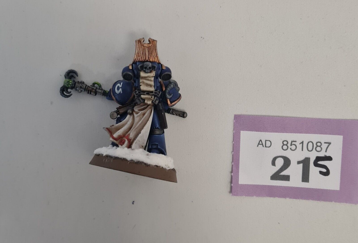 Warhammer 40k Space Marine Librarian Nicely Painted