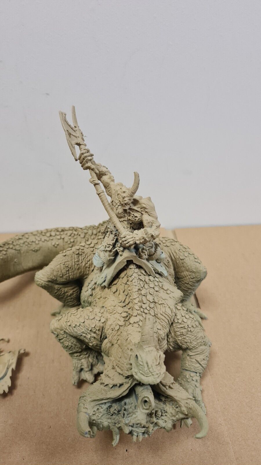 Warhammer Fantasy Forgeworld Tamurkhan On Toad Dragon