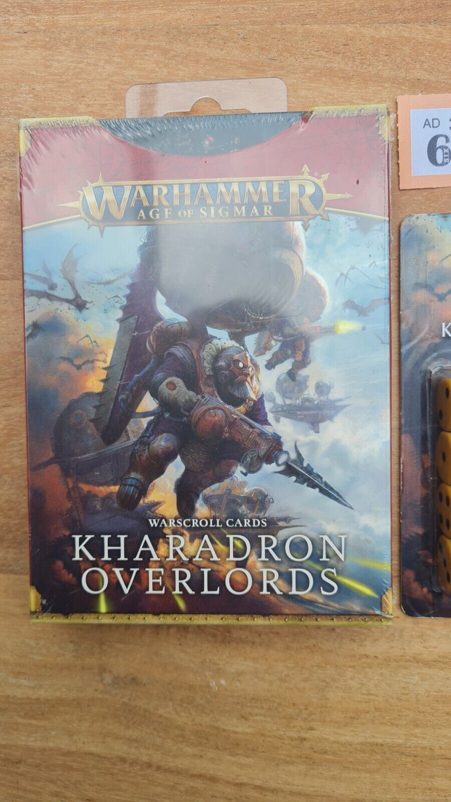 Warhammer Aos Kharadron Overlord Data Card And Dice