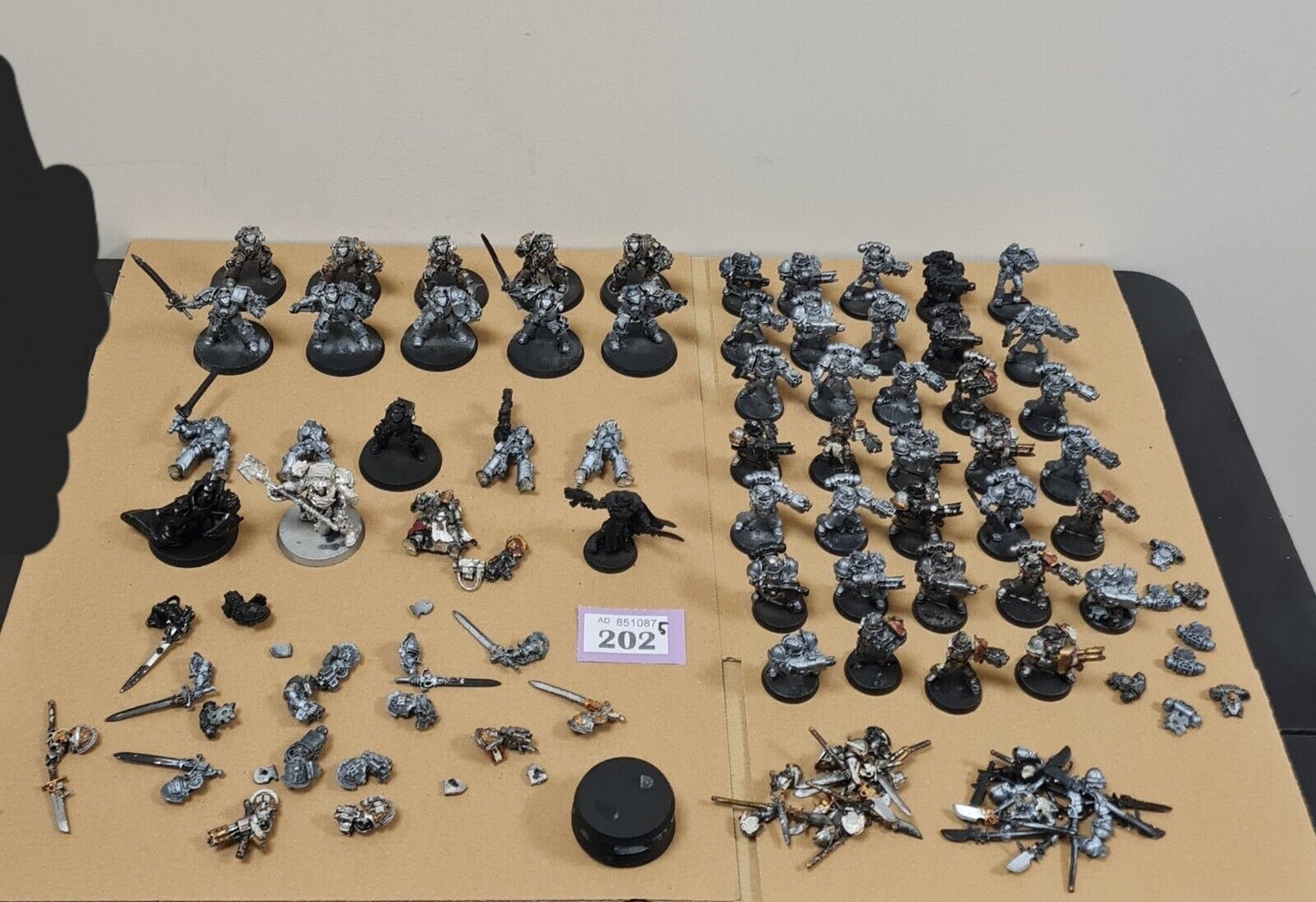 Warhammer 40k Large Grey Knight Army All Metal