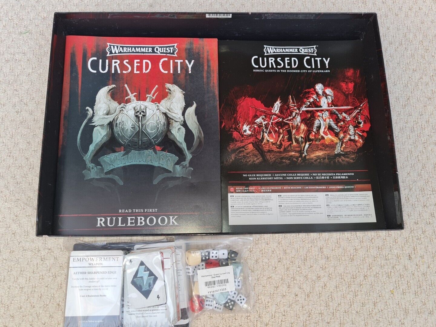 Warhammer Cursed City Board Set Everything Minus Minis