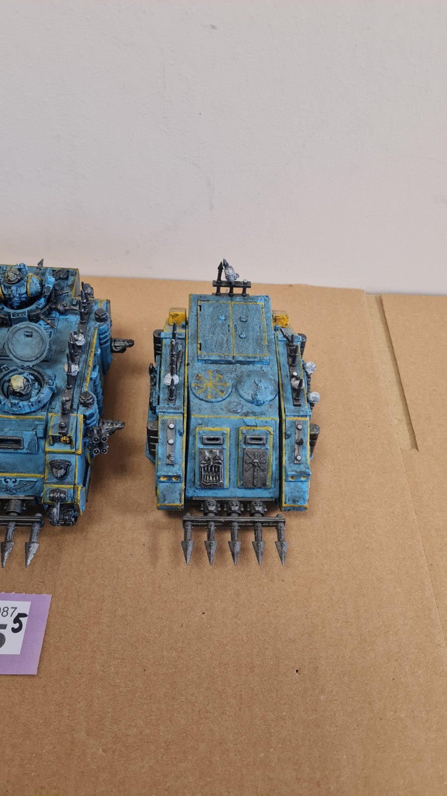 Warhammer 40k Chaos Space Marine Rhinos X 3 - 2 Are Rogue Trader