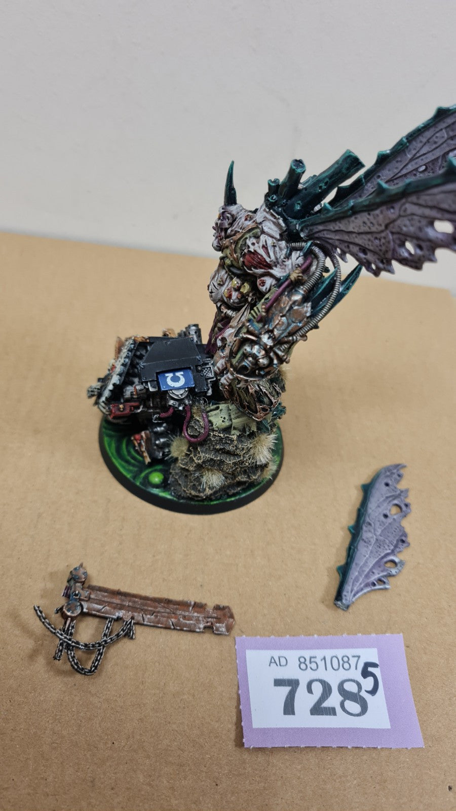 Warhammer 40k Nurgle Daemon Prince Well Painted