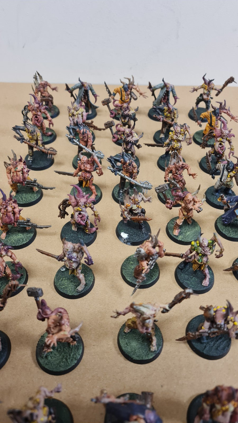 Warhammer 40k Death Guard Pox Walkers X 40 Nicely Painted