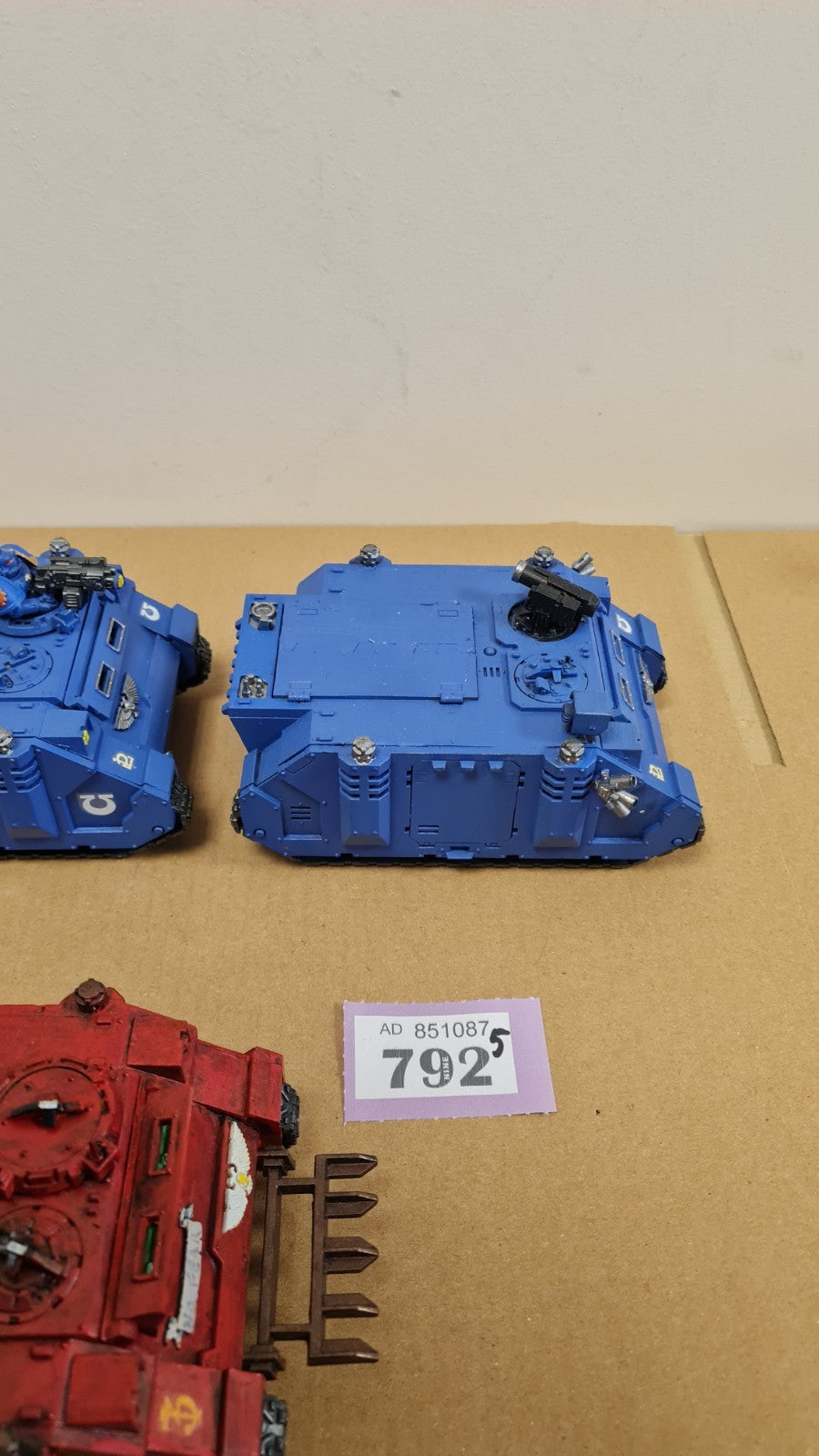 Warhammer 40k Space Marine Rhino X 2 Razorback X 1