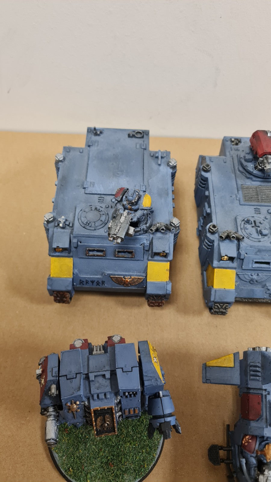 Warhammer 40k Space Marine Rhino, Razorback, Land Speeder, Dreadnought