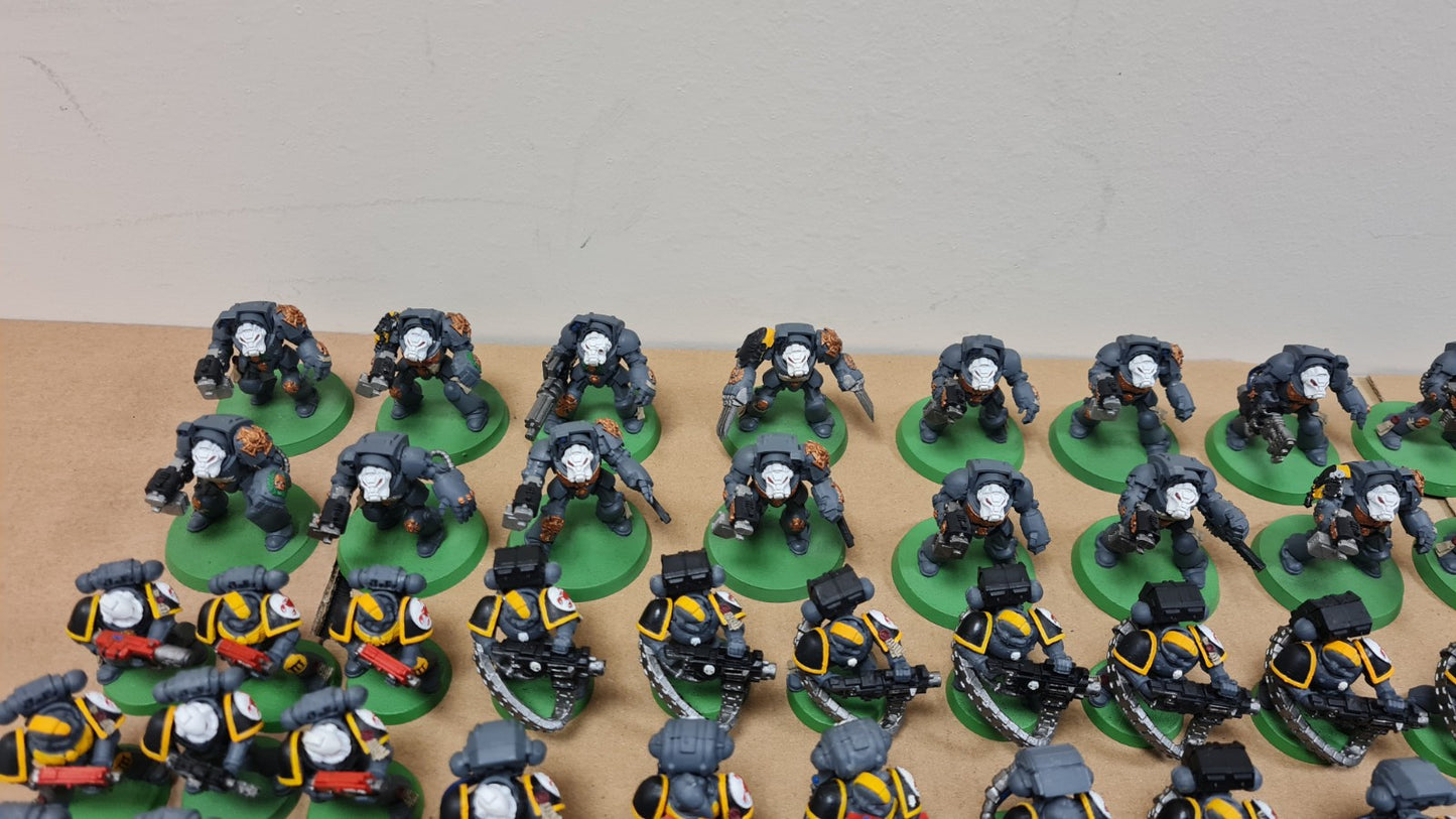 Warhammer 40k Space Marine Red Scorpions Army