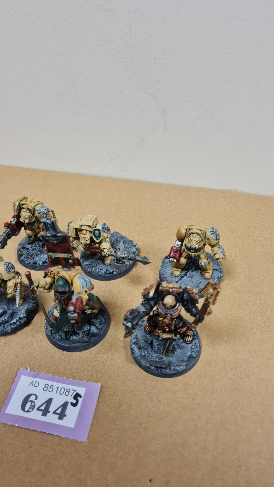 Warhammer 40k Space Marine Deathwing Terminators + Chaplain