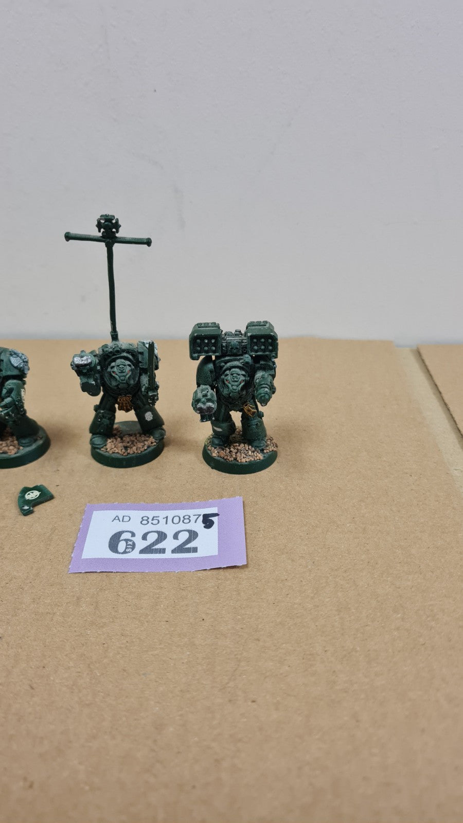 Warhammer 40k Space Marine Terminators X 5 Metal Oop