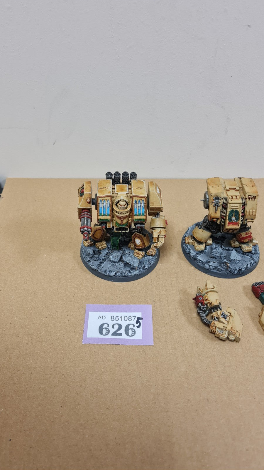 Warhammer 40k Space Marine Dark Angel Dreadnoughts X 2