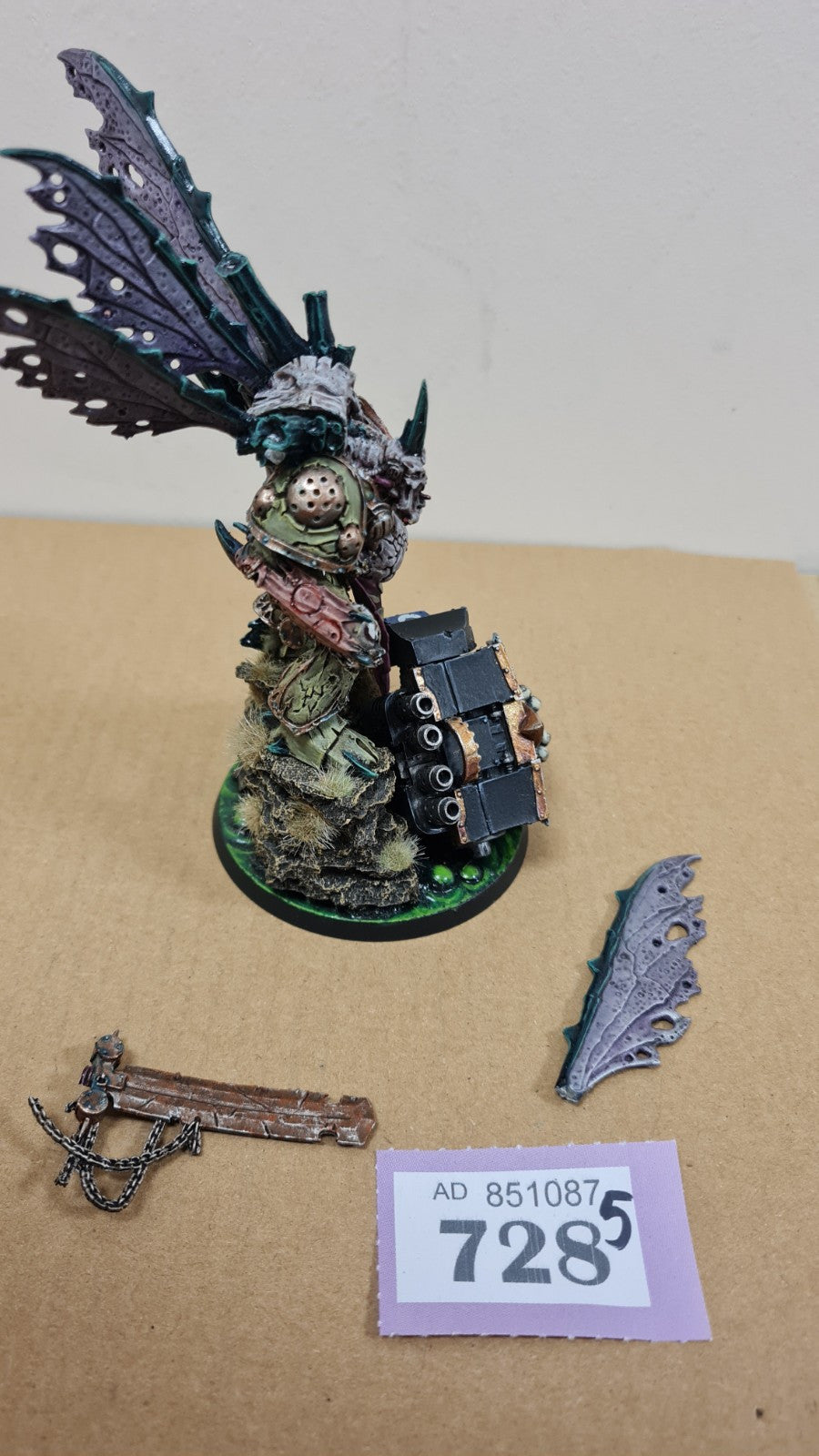 Warhammer 40k Nurgle Daemon Prince Well Painted