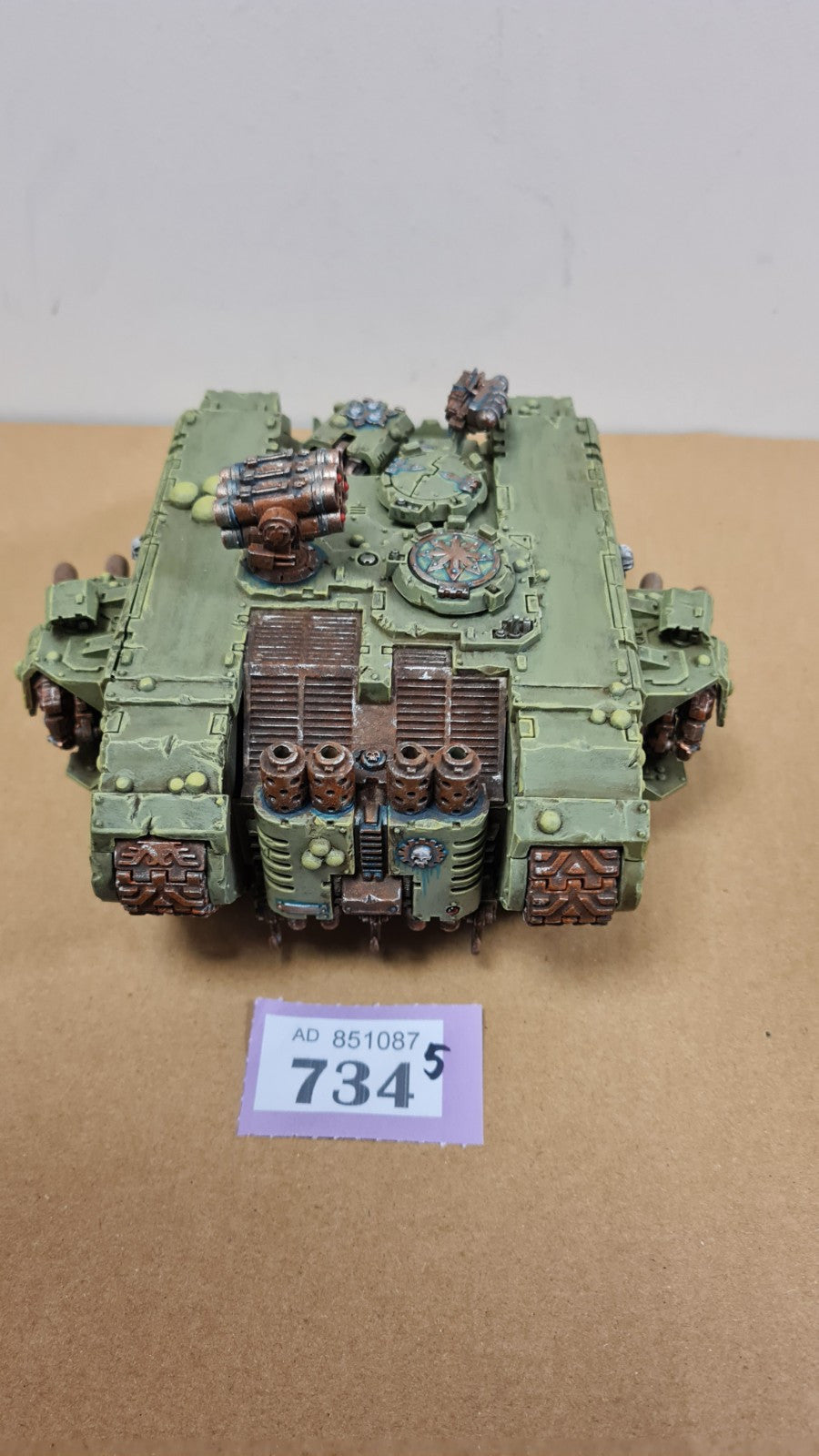 Warhammer 40k Death Guard Land Raider With Forgeworld Doors Well Painted