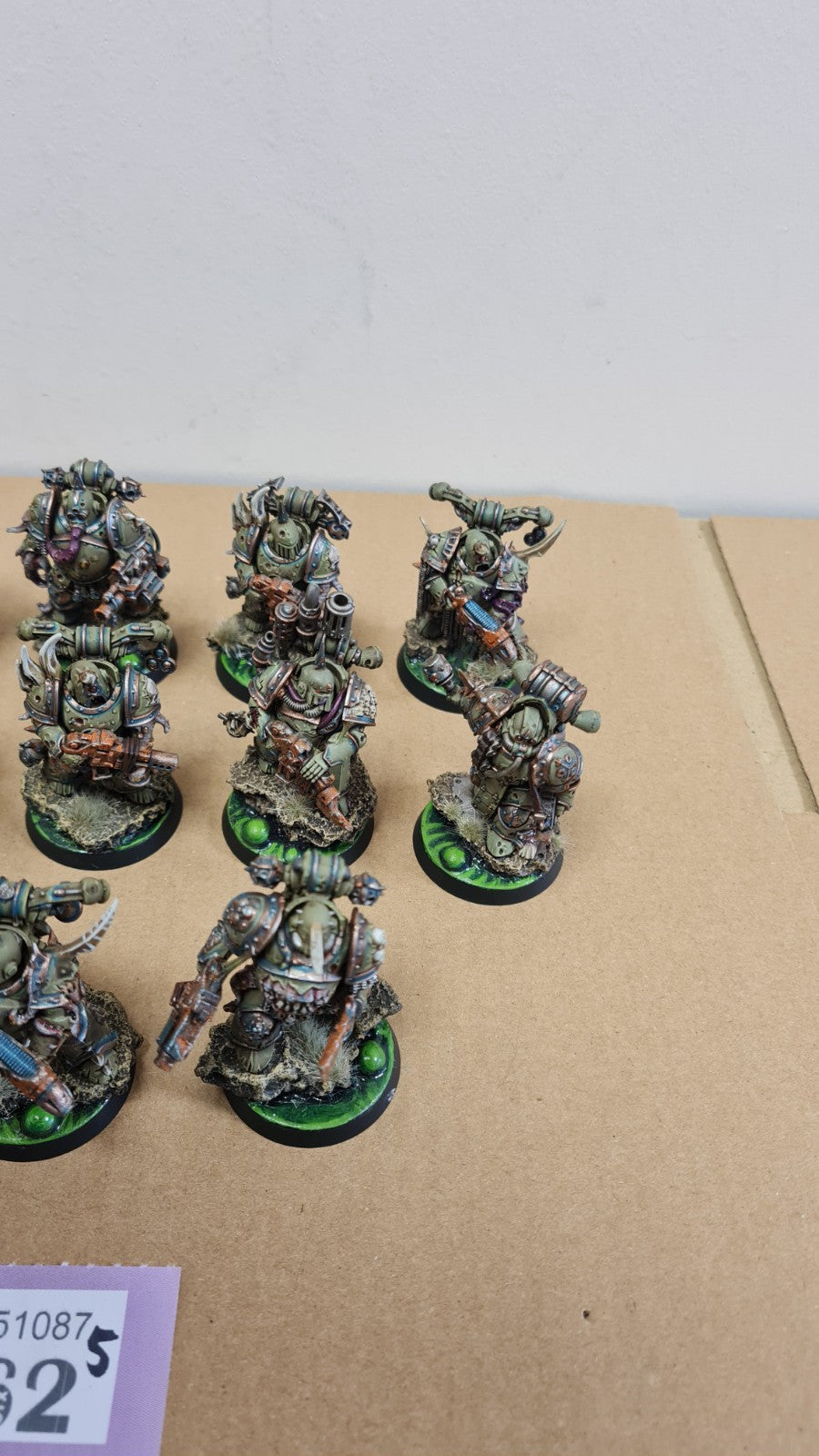 Warhammer 40k Death Guard Plague Marines X 13 Well Painted