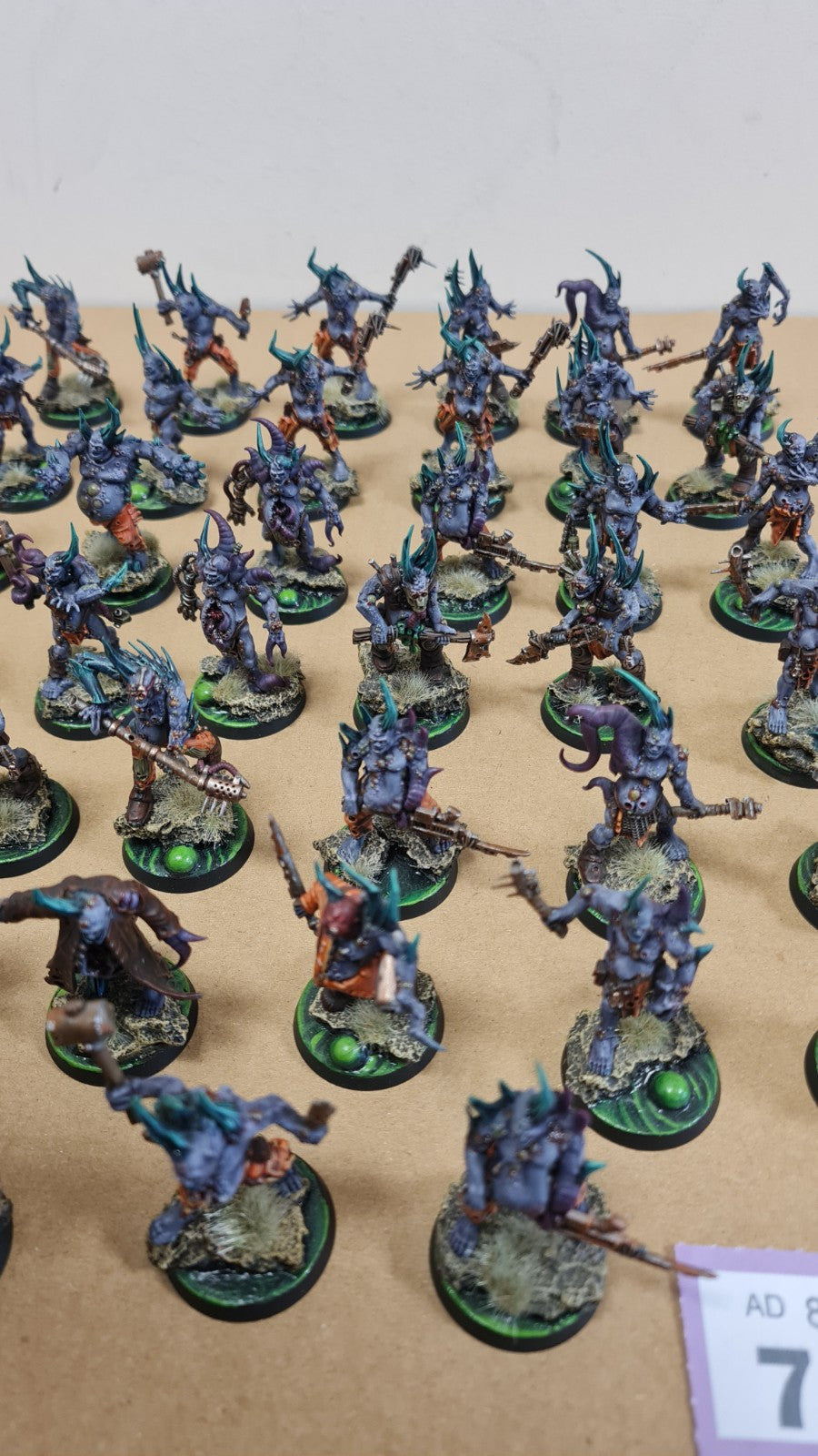 Warhammer 40k Death Guard Pox Walkers X 40 Nicely Painted