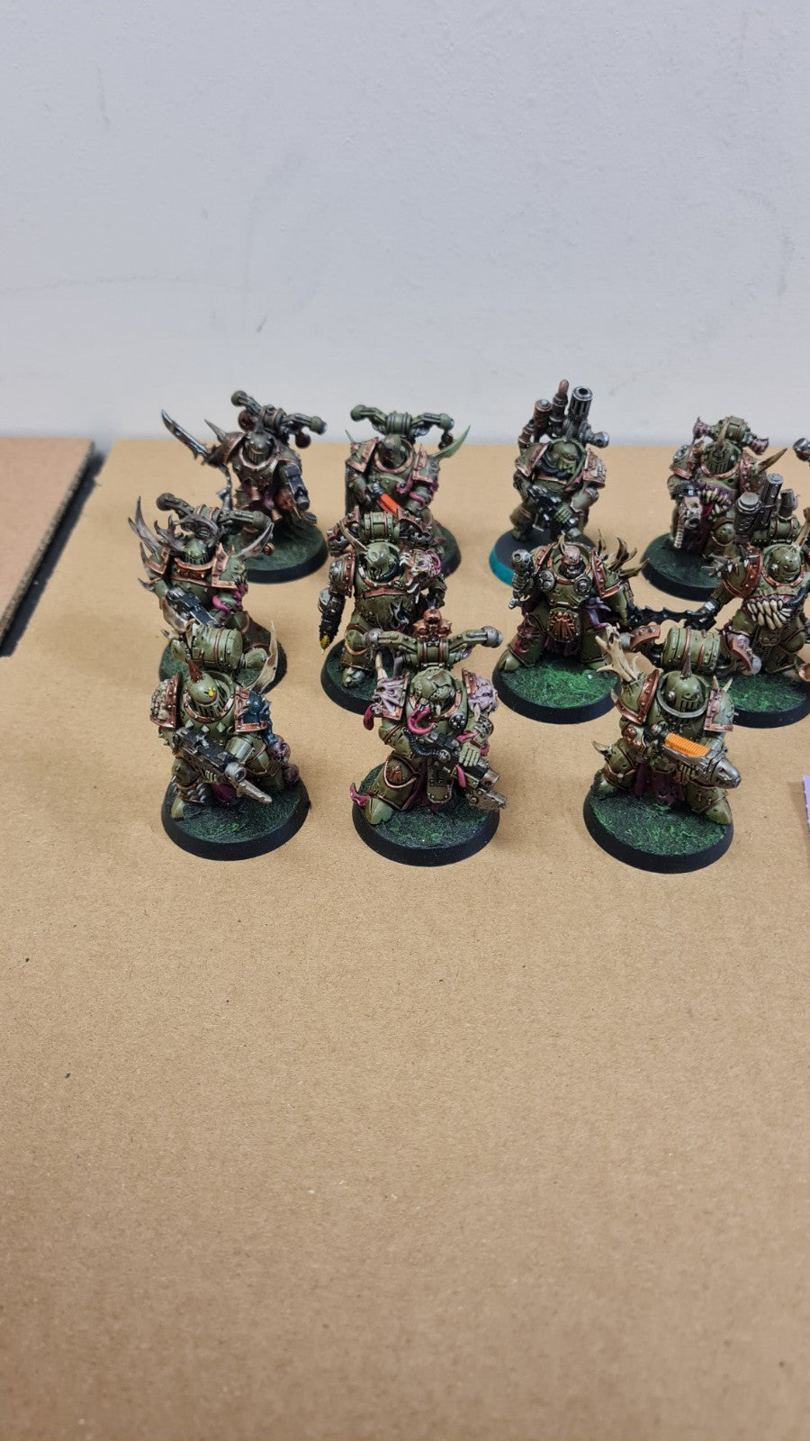 Warhammer 40k Death Guard Plague Marines X 13 Well Painted