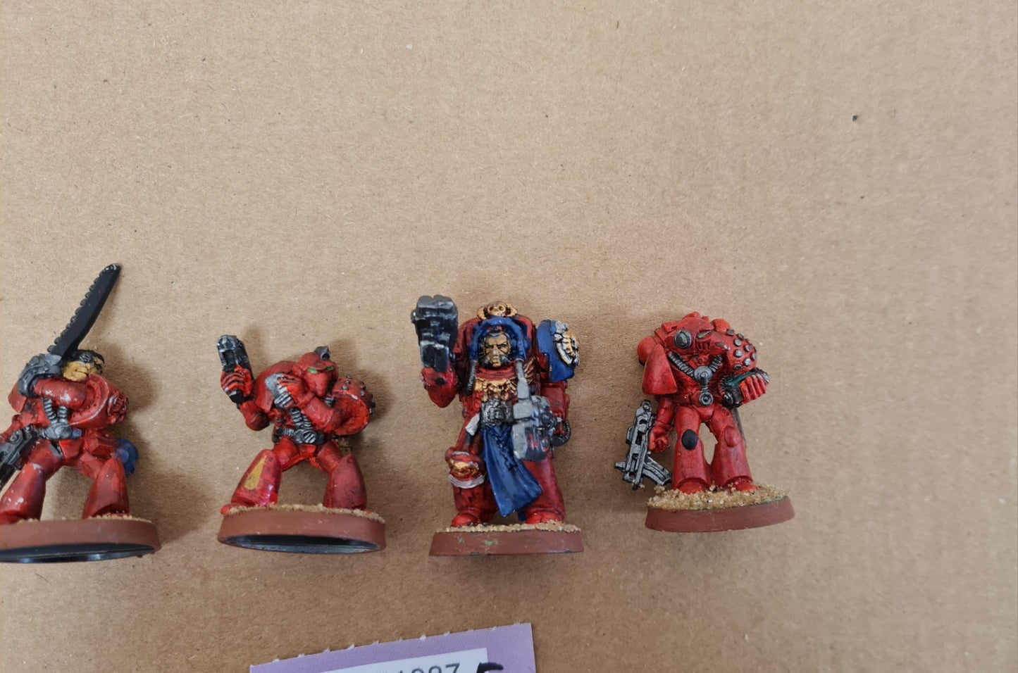 Warhammer 40k Space Marine Rogue Trader Marines X 4