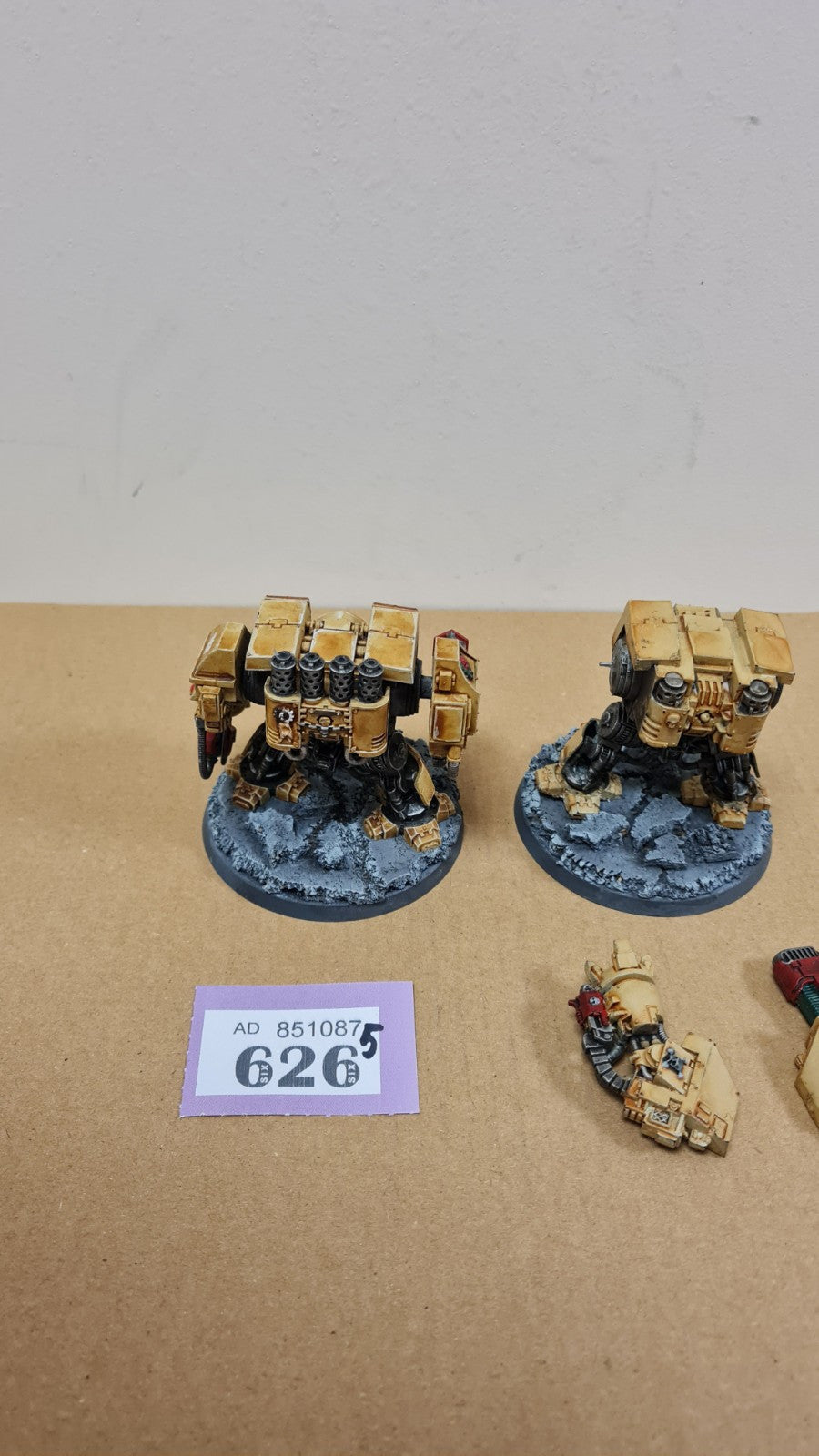 Warhammer 40k Space Marine Dark Angel Dreadnoughts X 2