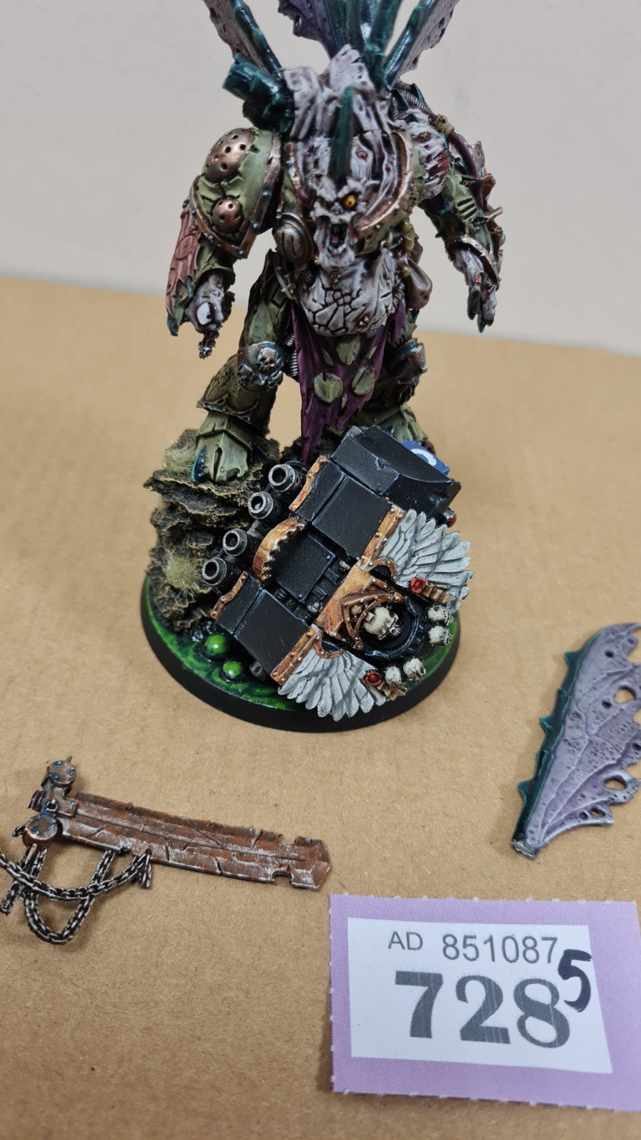 Warhammer 40k Nurgle Daemon Prince Well Painted