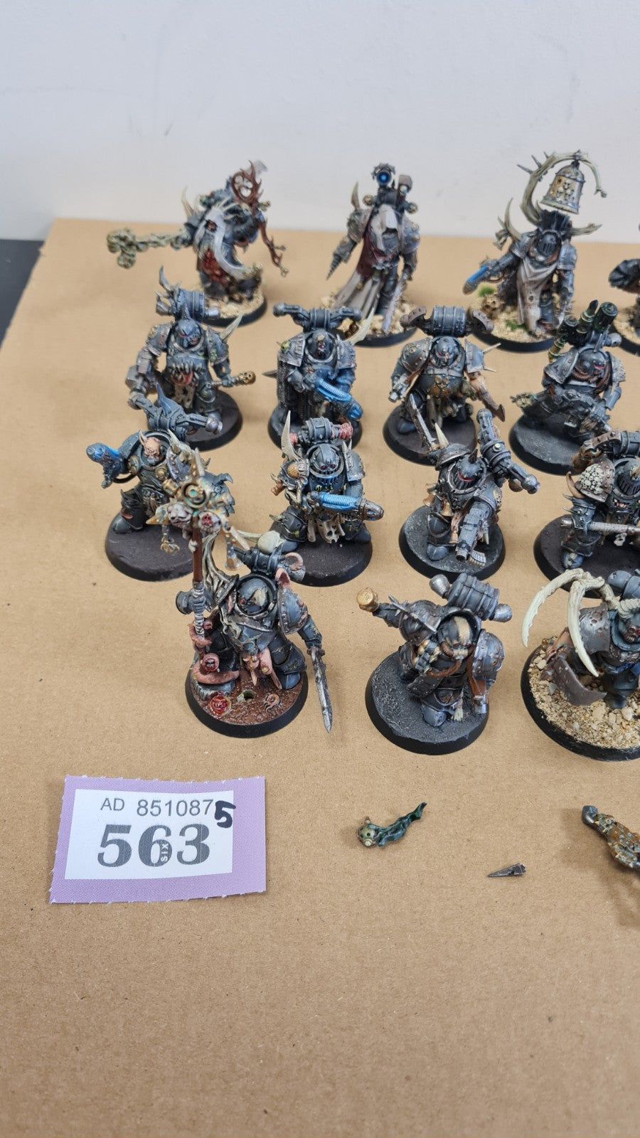 Warhammer 40k Death Guard Army Well Painted