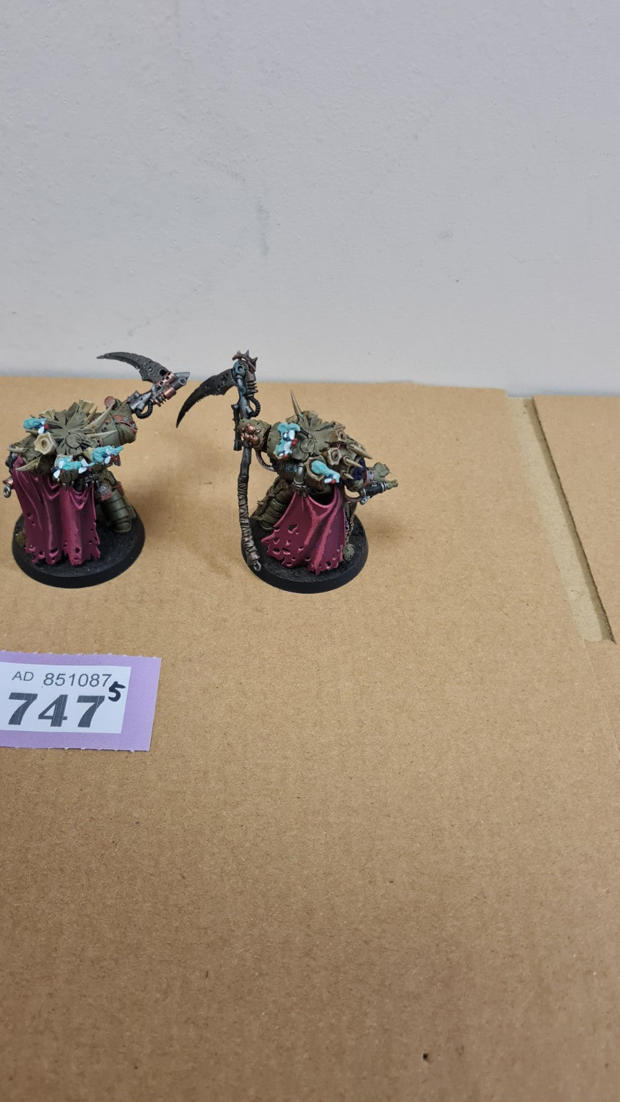 Warhammer 40k Deathguard Deathshroud Terminators Well Painted