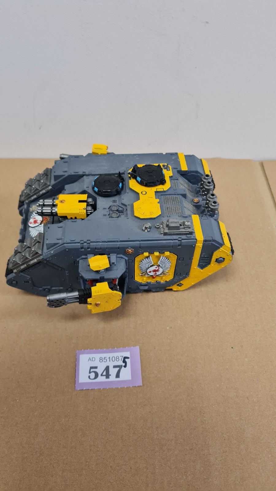 Warhammer 40k Space Marine Land Raider Redeemer With Red Scorpion Doors