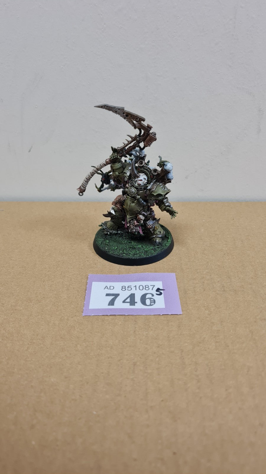 Warhammer 40k Death Guard Typhus Herald Of The Plague Well Painted