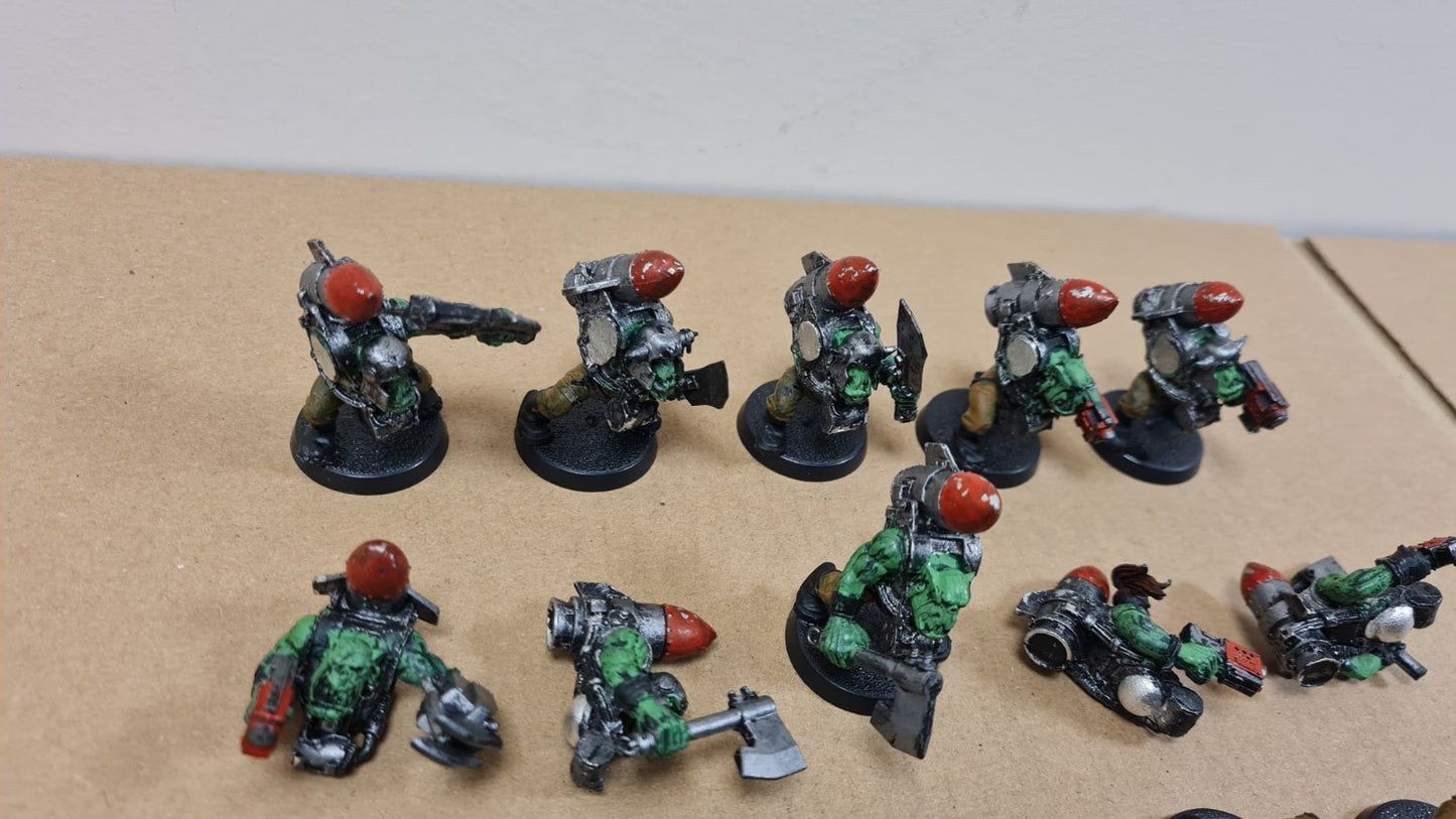 Warhammer 40k Ork Stormboyz X 10