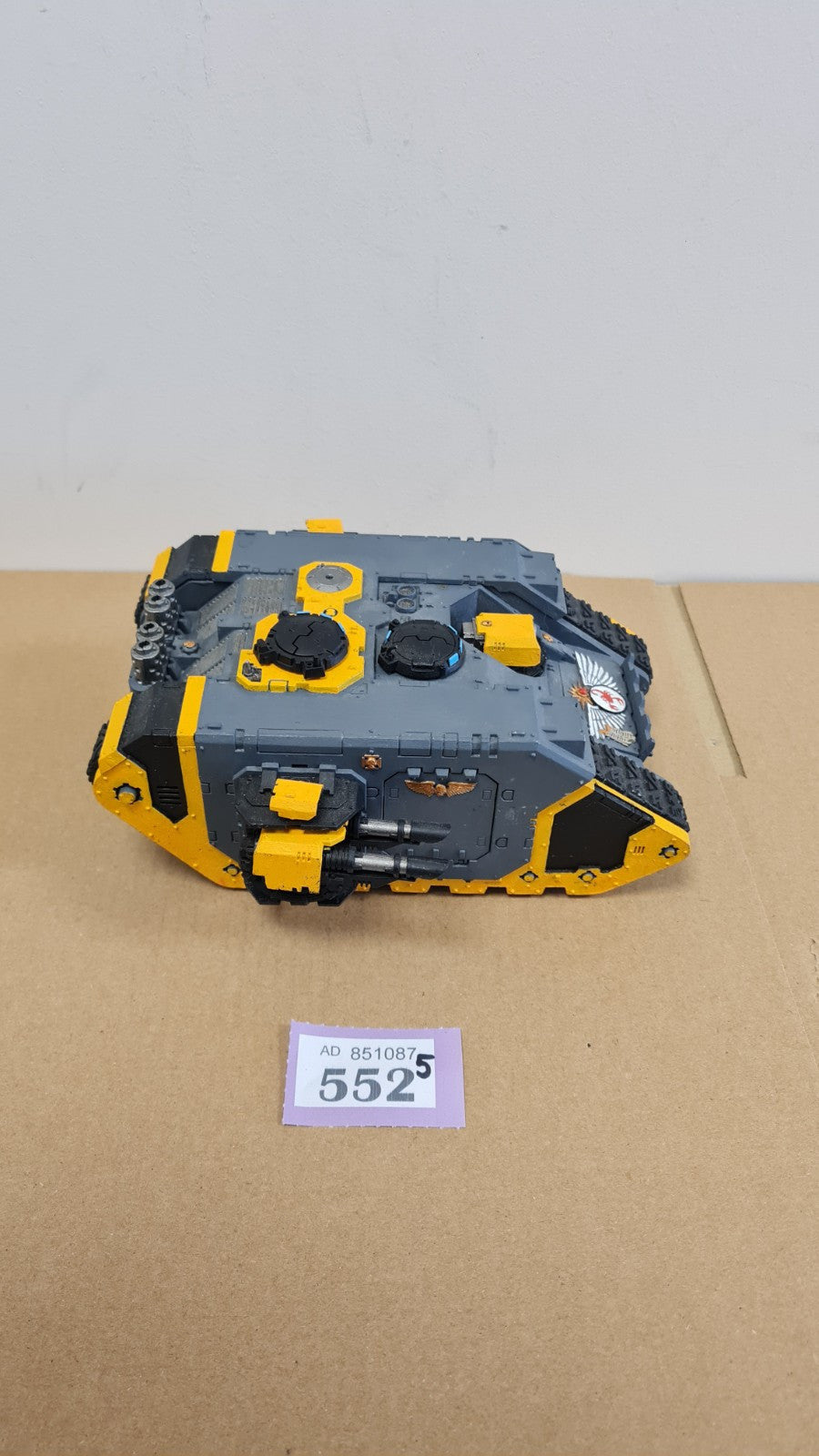 Warhammer 40k Space Marine Land Raider With Red Scorpion Door