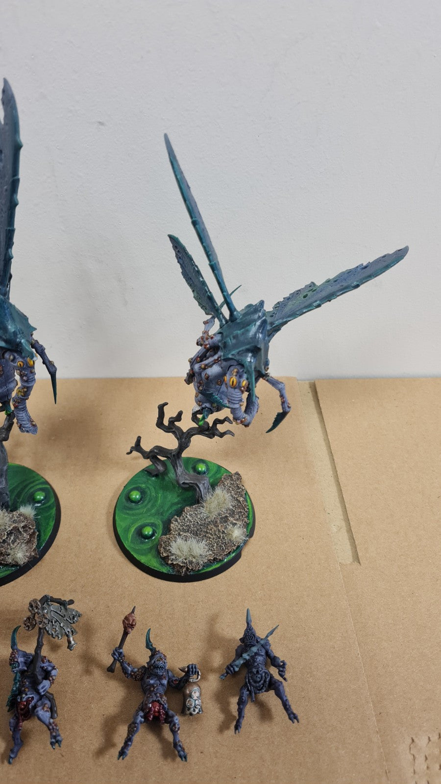 Warhammer Aos Maggotkin Of Nurgle Plague Drones Well Painted