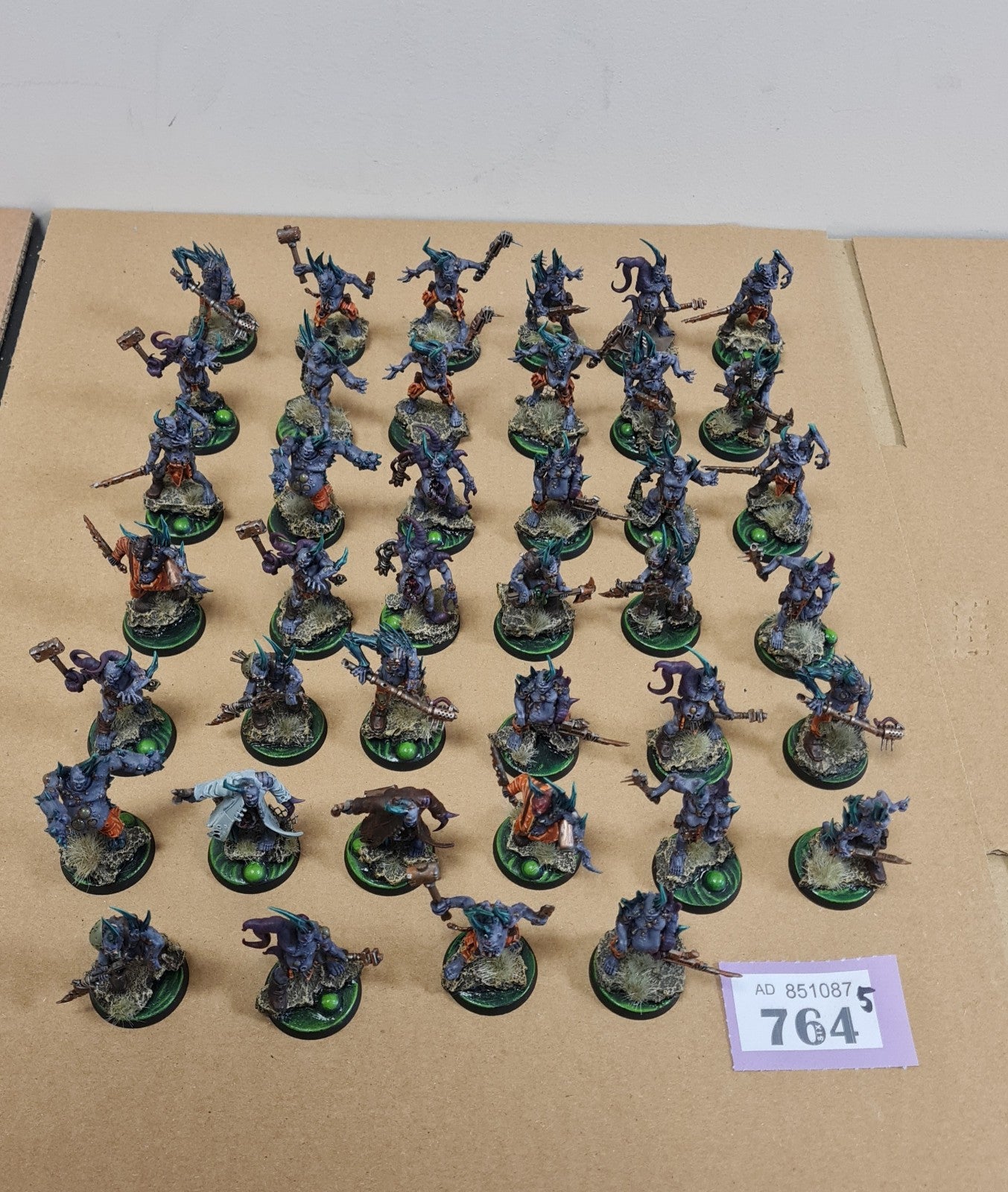 Warhammer 40k Death Guard Pox Walkers X 40 Nicely Painted