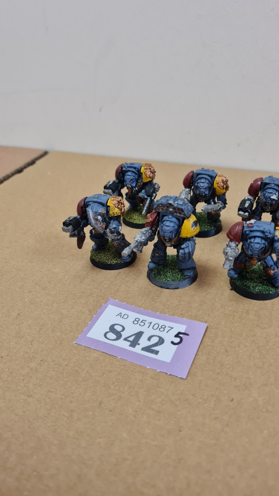 Warhammer 40k Space Marine Space Wolf Terminators X 6