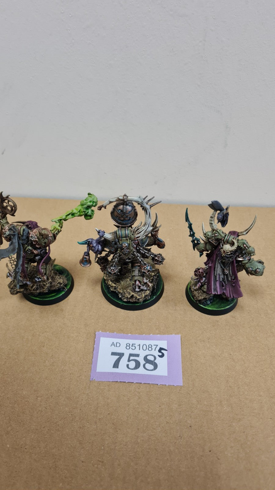 Warhammer 40k Death Guard Chosen Of Mortarion Well Painted