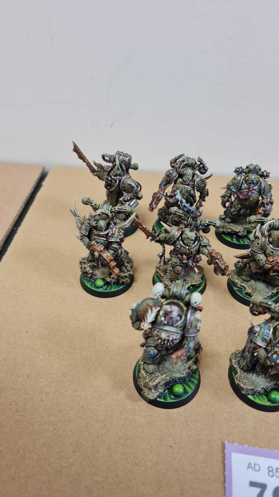 Warhammer 40k Death Guard Plague Marines X 13 Well Painted