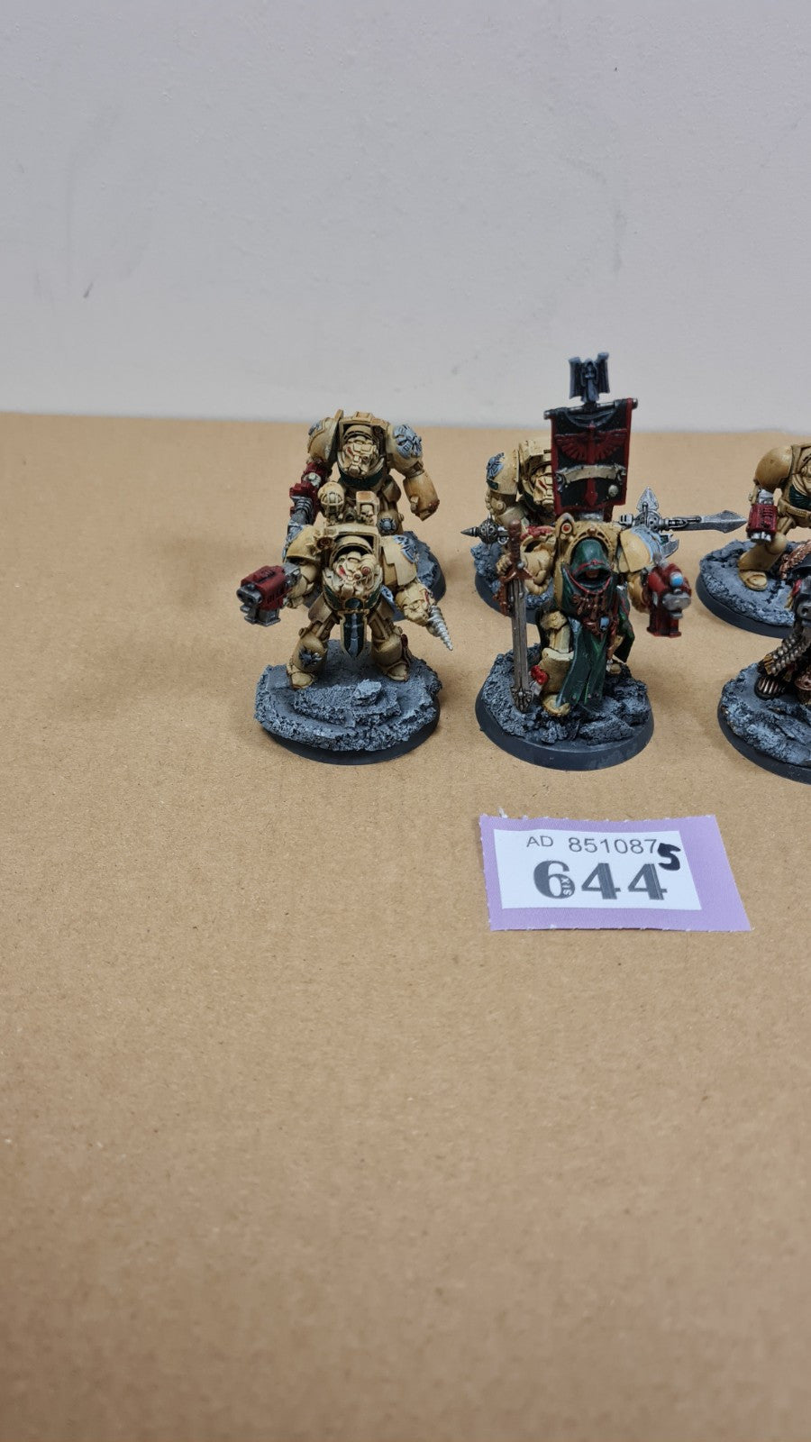 Warhammer 40k Space Marine Deathwing Terminators + Chaplain