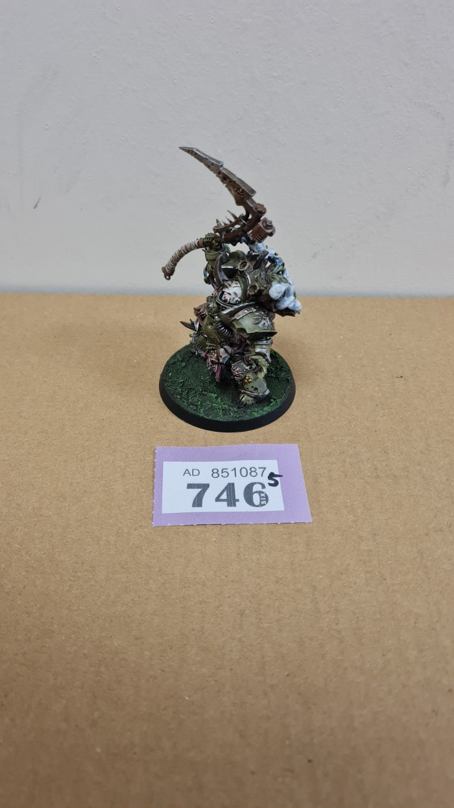 Warhammer 40k Death Guard Typhus Herald Of The Plague Well Painted