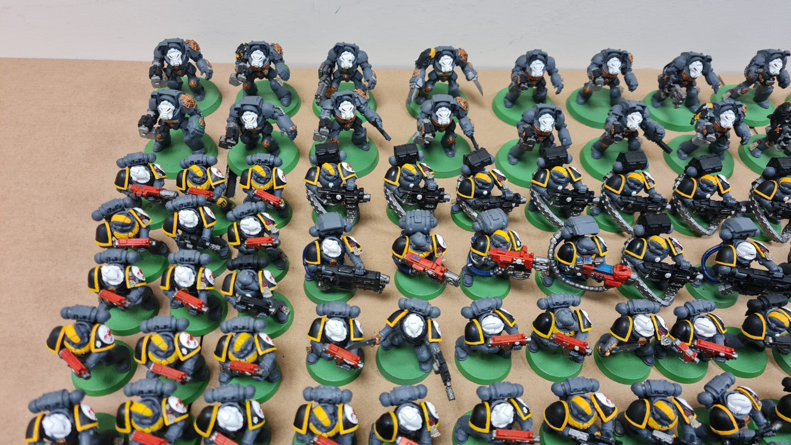 Warhammer 40k Space Marine Red Scorpions Army