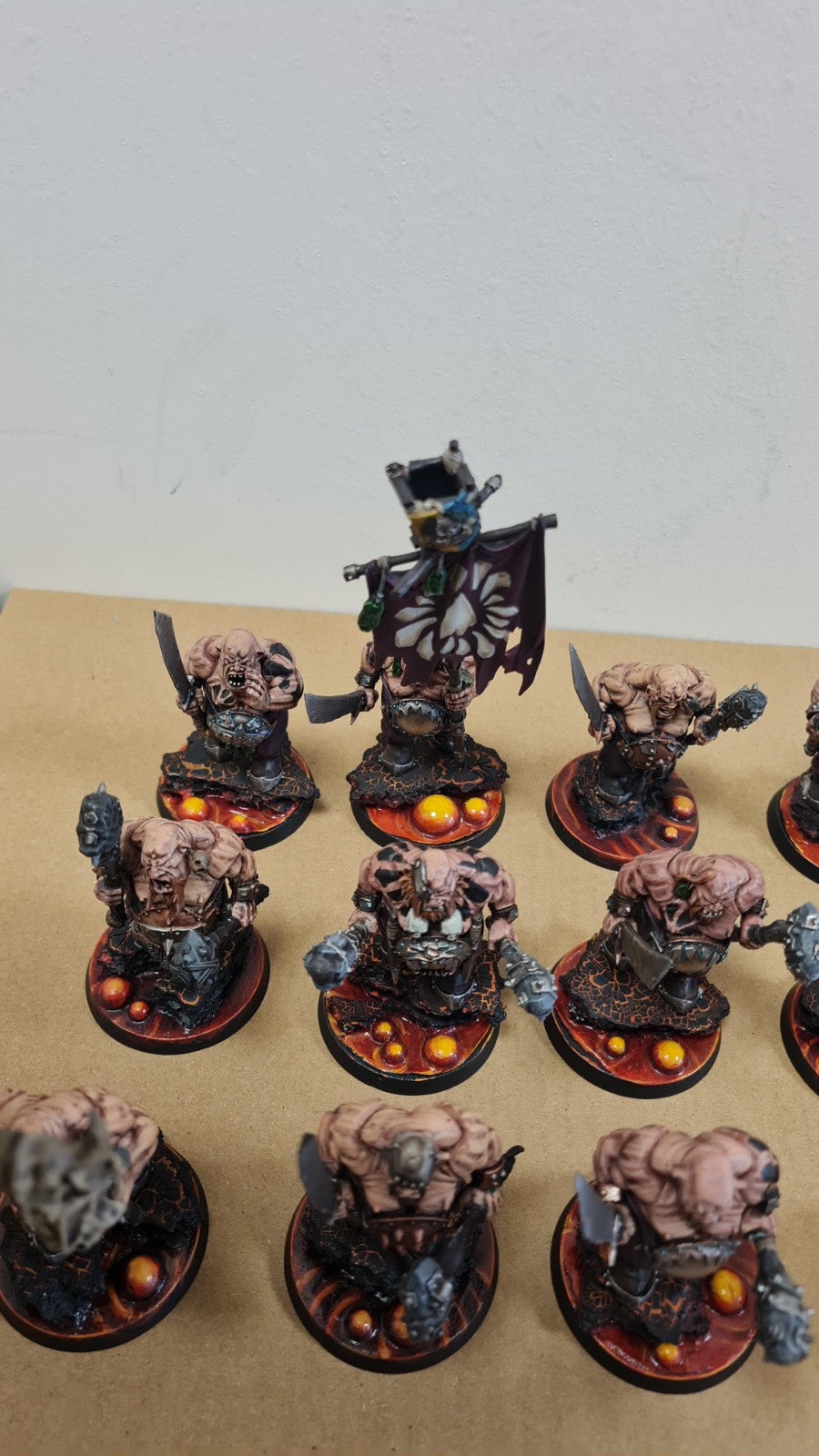 Warhammer Aos Ogor Mawtribe Gluttons X 12 Well Painted