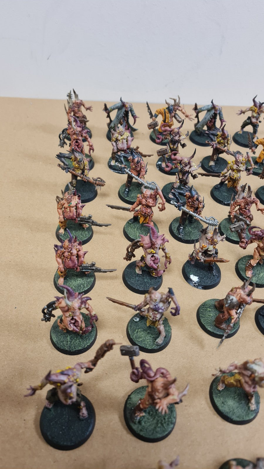 Warhammer 40k Death Guard Pox Walkers X 40 Nicely Painted