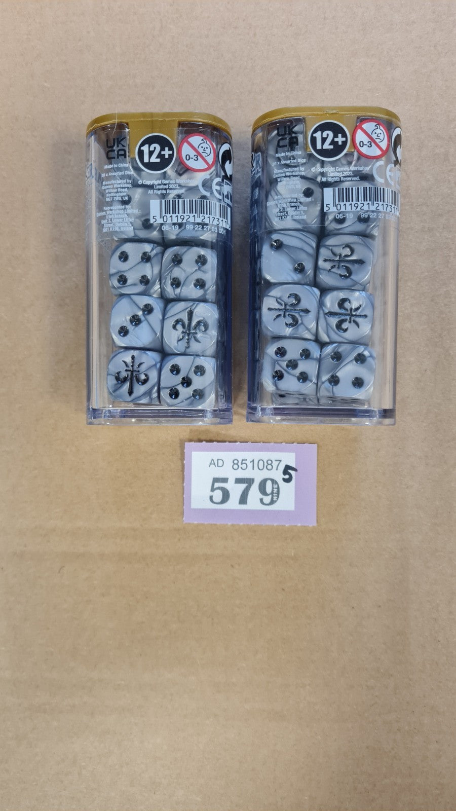 Warhammer The Old World Bretonnian Dice Set X 2