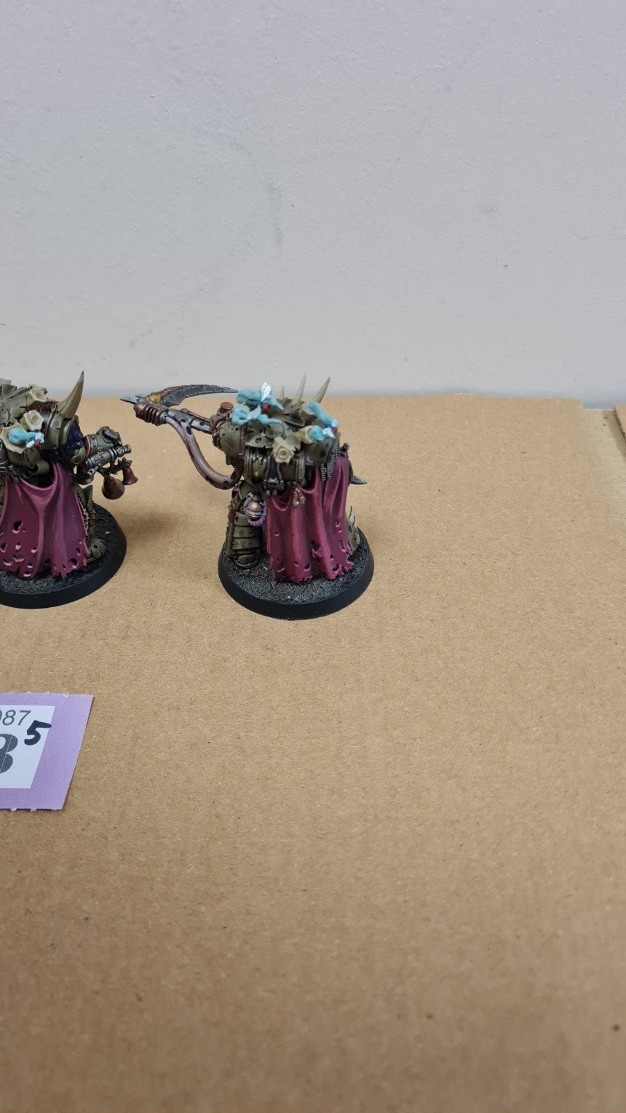 Warhammer 40k Deathguard Deathshroud Terminators Well Painted