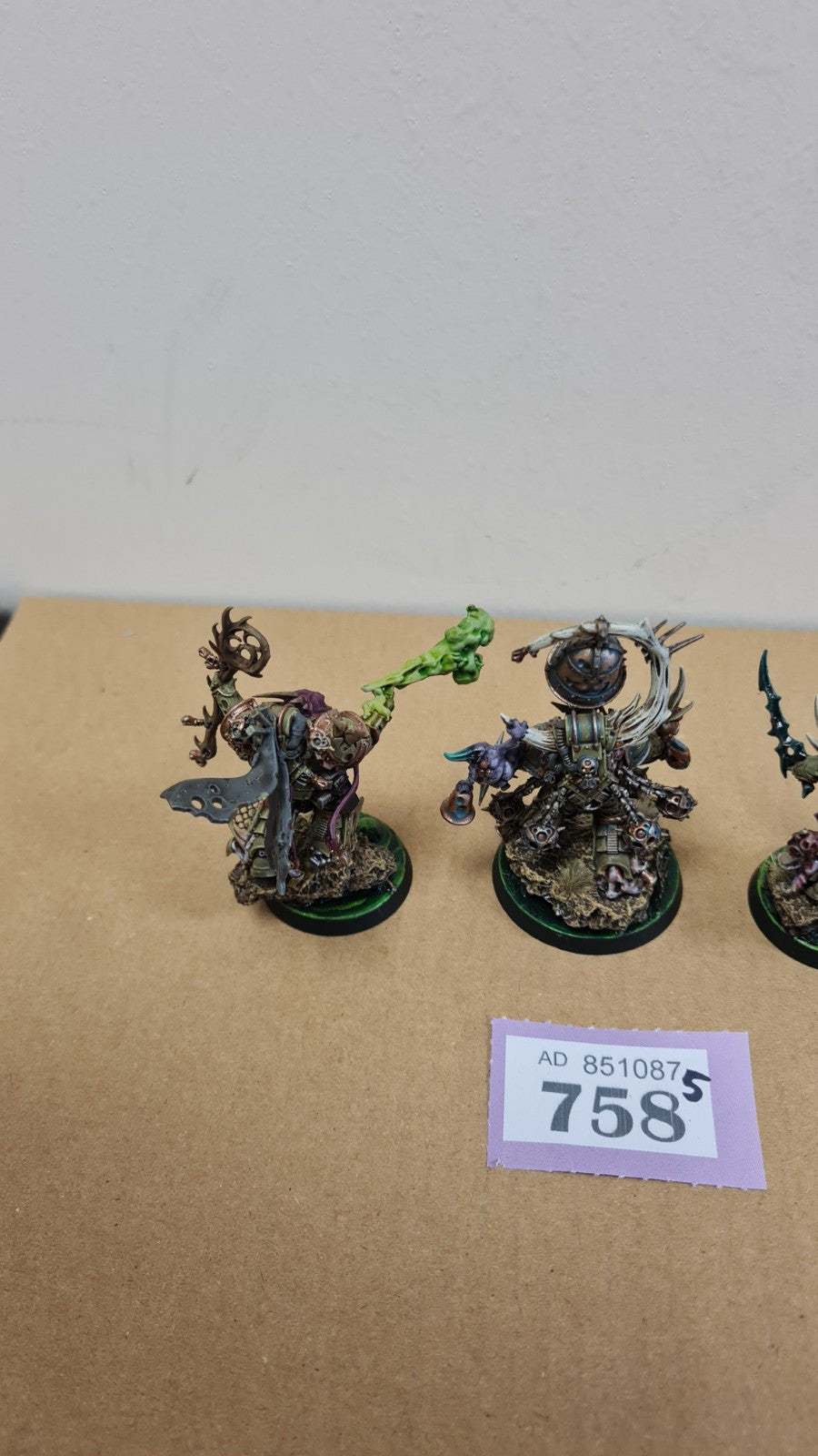 Warhammer 40k Death Guard Chosen Of Mortarion Well Painted