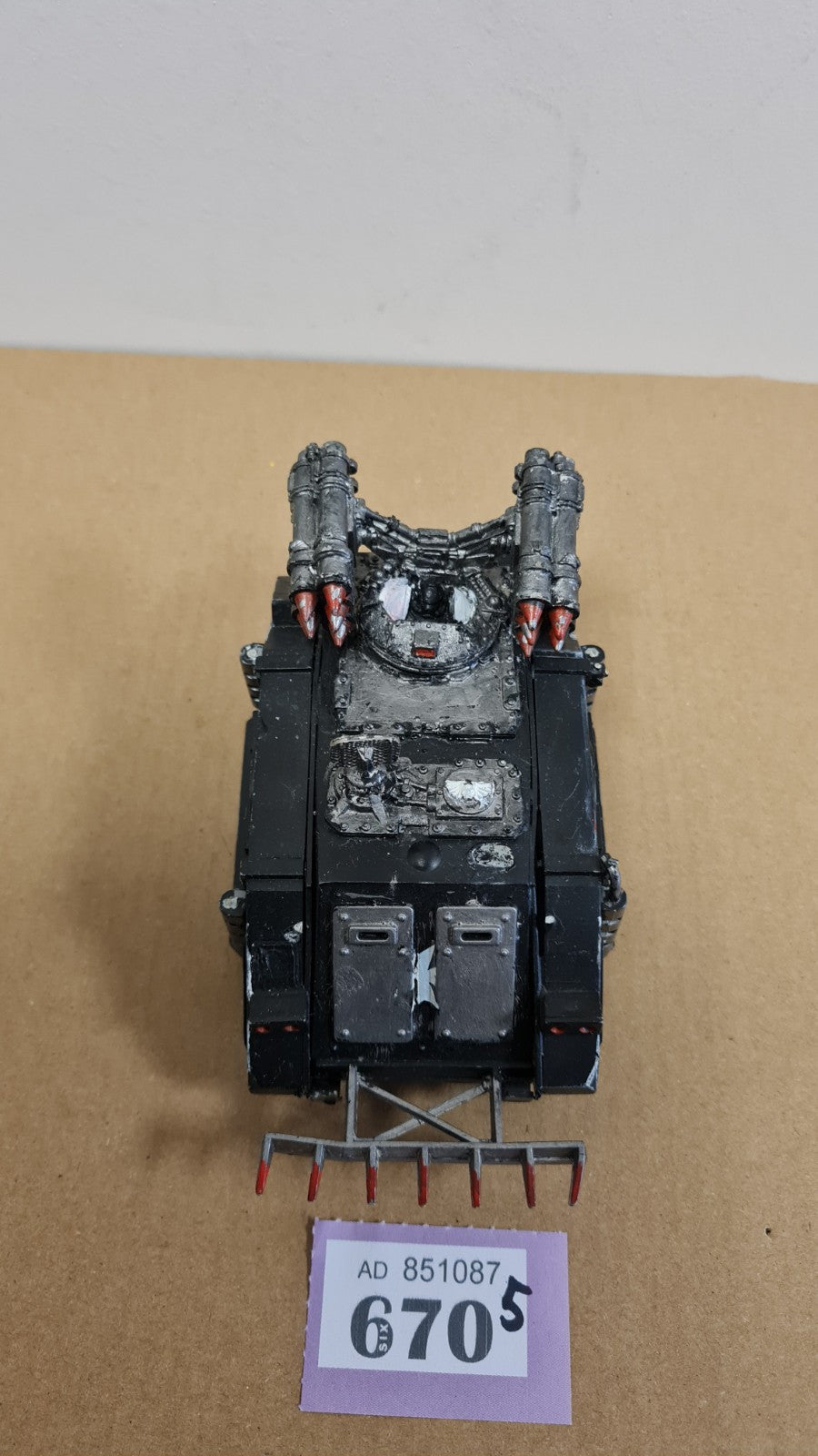 Warhammer 40k Space Marine Whirlwind Tank Metal