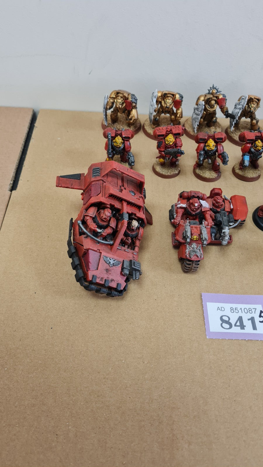 Warhammer 40k Space Marine Blood Angel Army