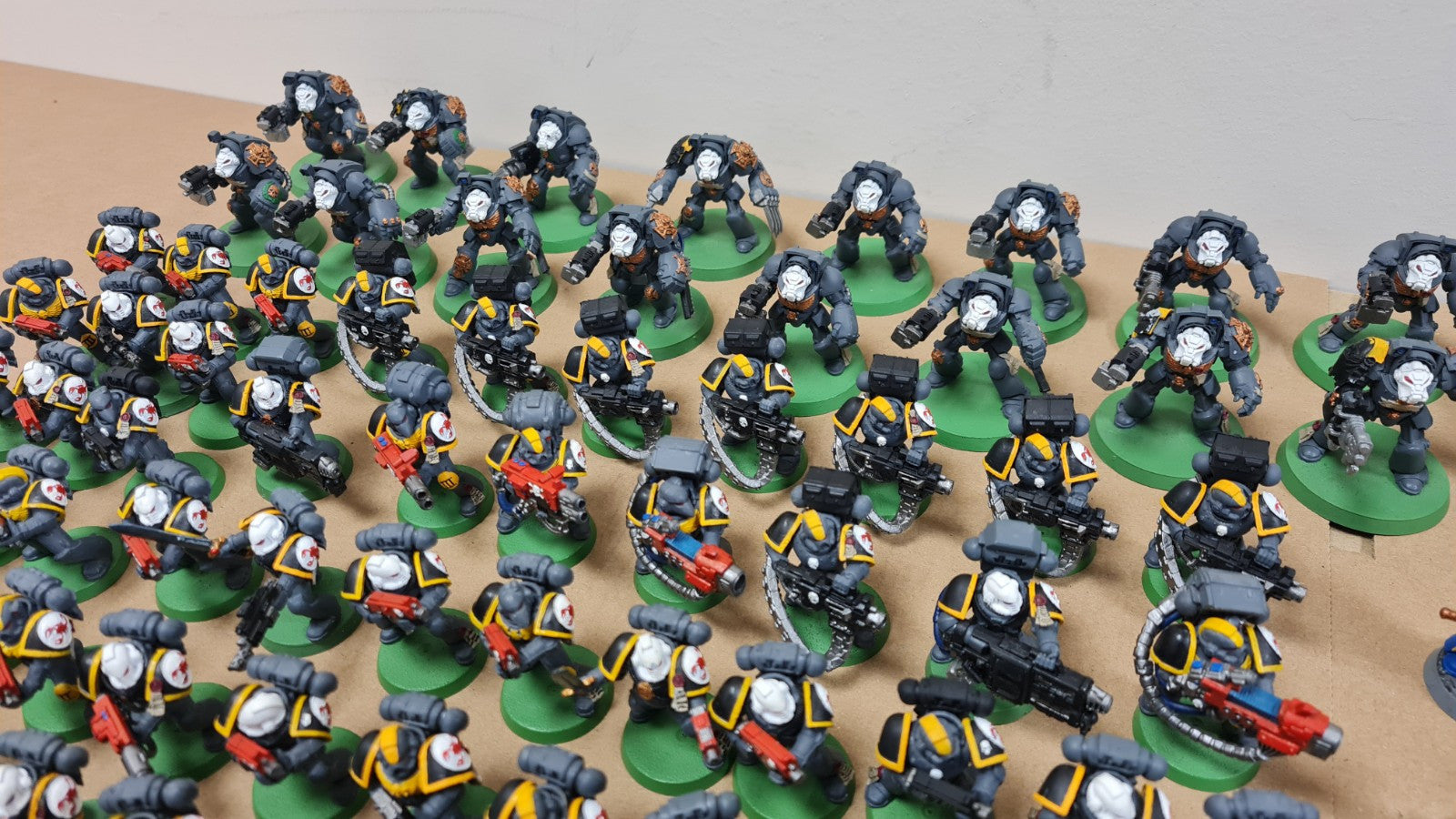 Warhammer 40k Space Marine Red Scorpions Army