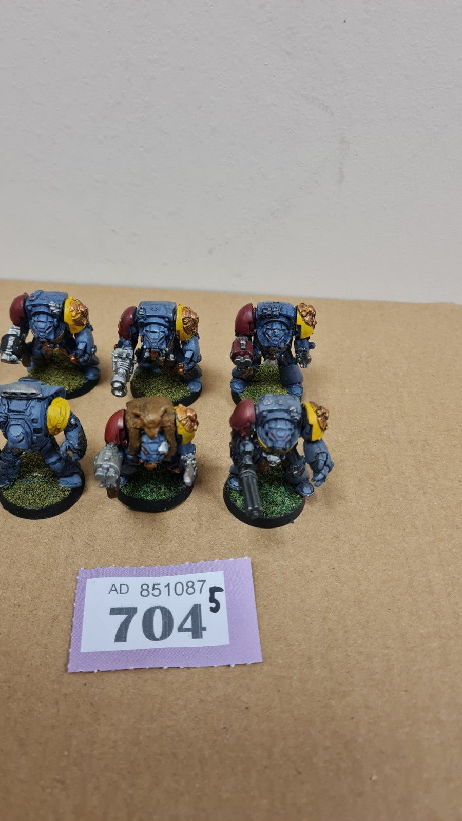 Warhammer 40k Space Marine Space Wolf Terminators X 6