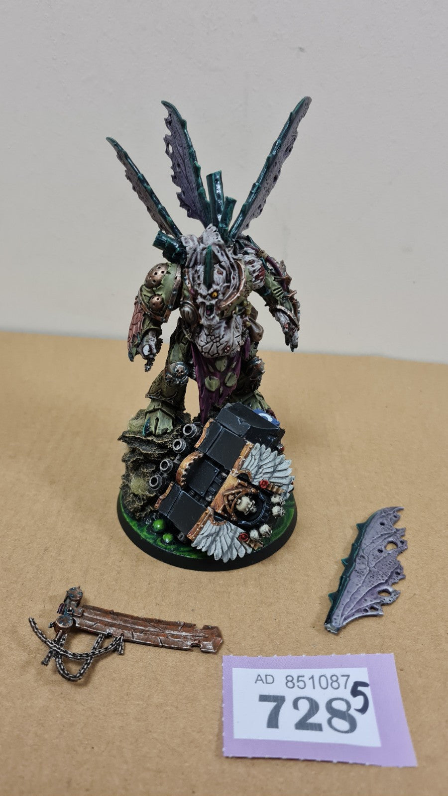 Warhammer 40k Nurgle Daemon Prince Well Painted