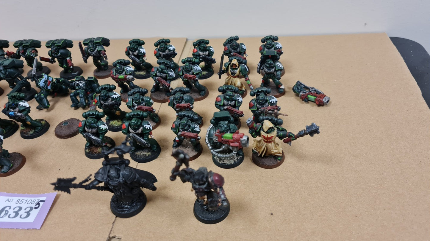 Warhammer 40k Space Marine Dark Angel Army